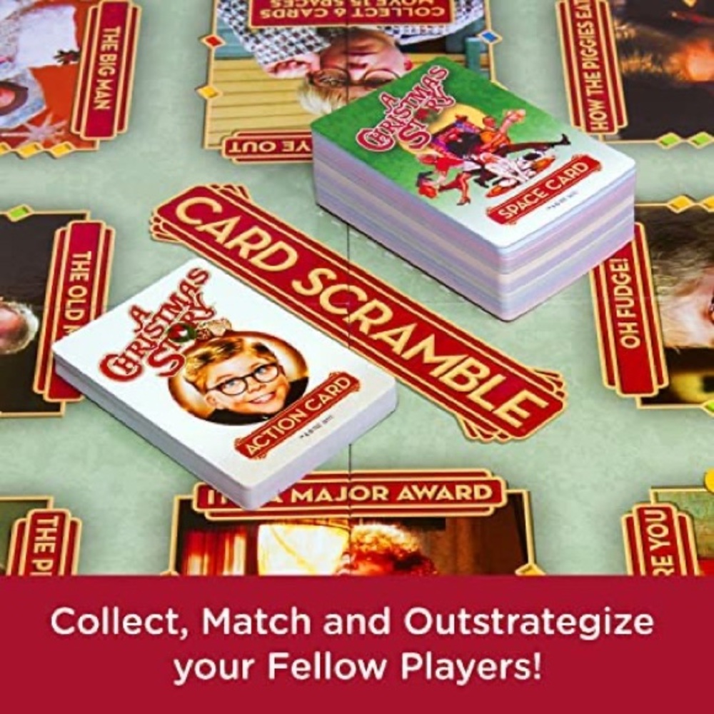 A CHRISTMAS STORY Card Scramble Game Sealed New in Box - Picture 6 of 8